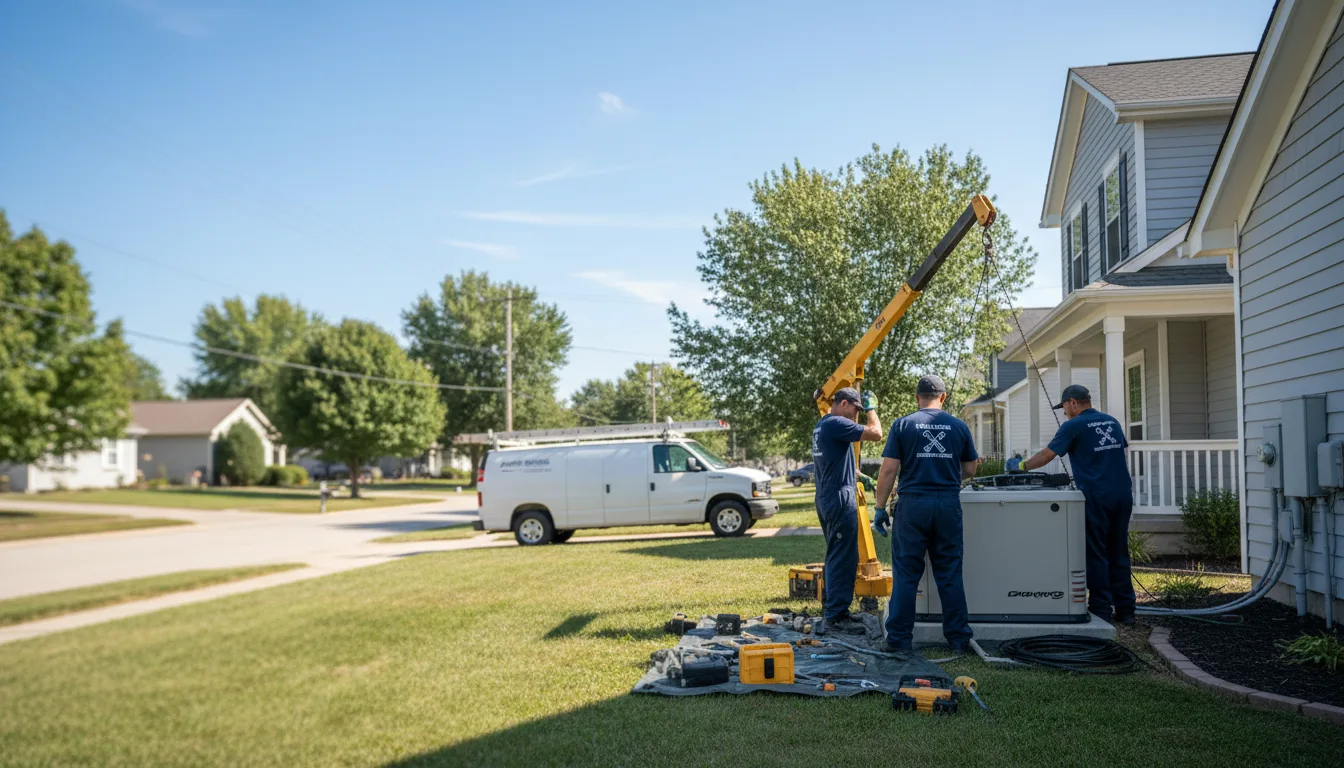 Generator Installation in Grovertown, IN near me